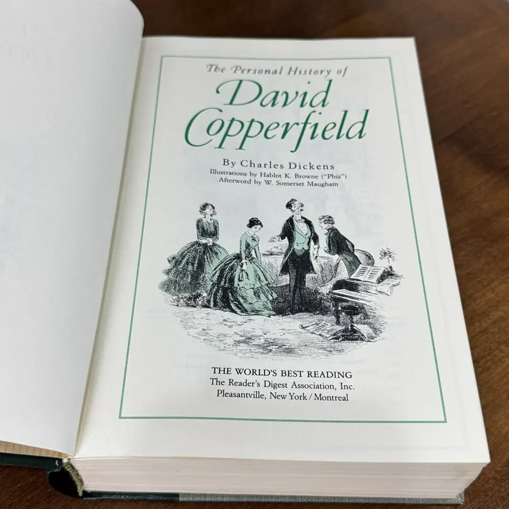 David Copperfield Charles Dickens Reader's Digest The World's Best Reading 1986